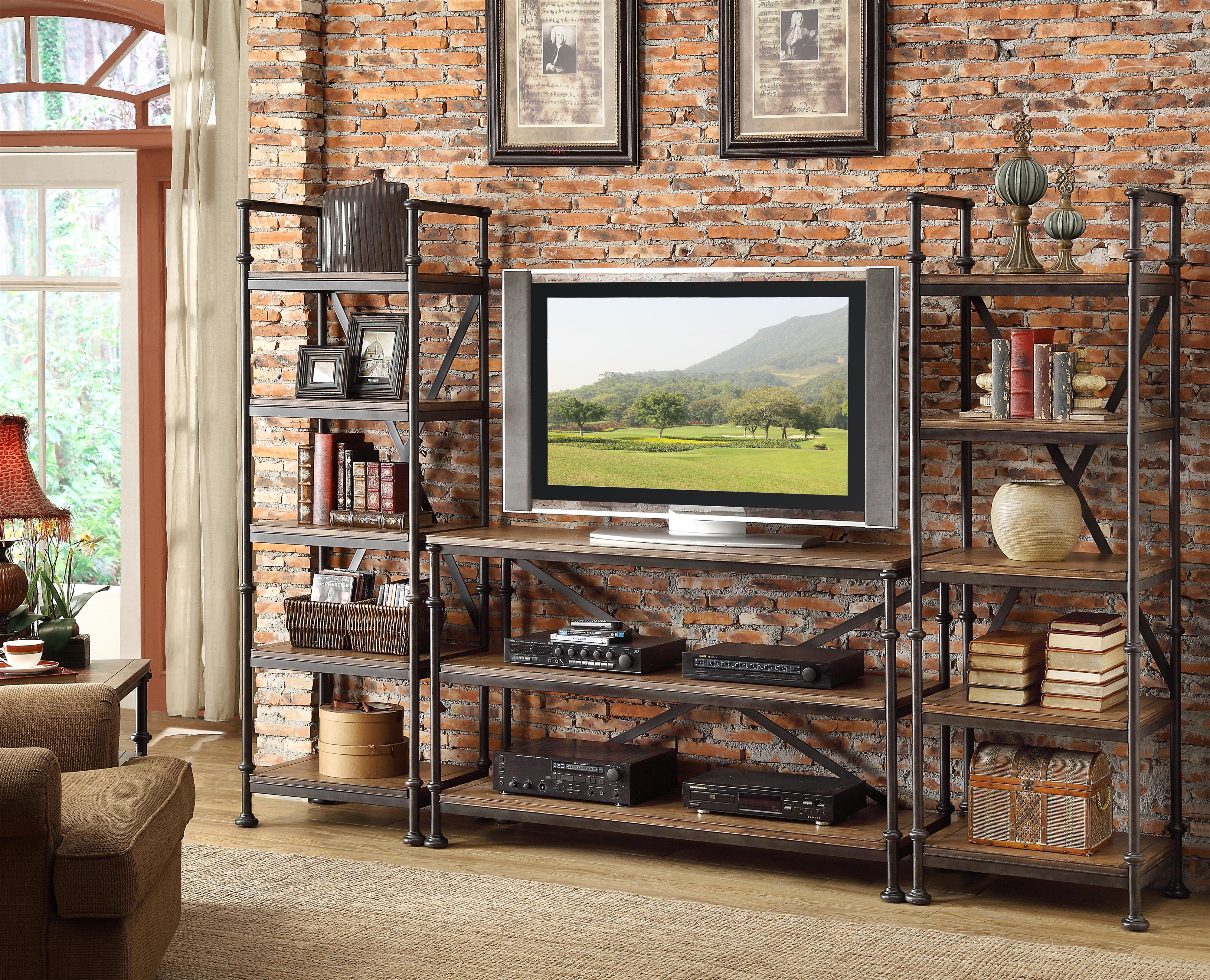 Riverside Furniture Camden Town 23717 Open Etagere with 5 Shelves